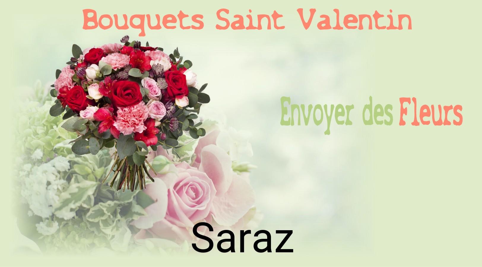 Roses de Saint-Valentin livrées à Saraz